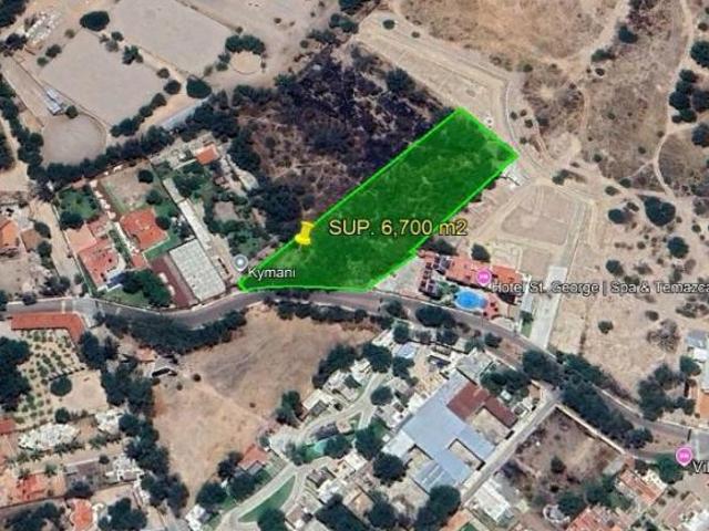 TERRENO EN VENTA EN LA MEDIA LUNA TEQUISQUIAPAN, QRO. SUP. 6,700 m2 Escriturado