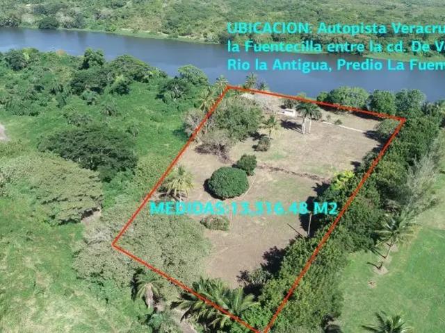 Terreno en venta en La Antigua Veracruz, La Antigua, Veracruz de Ignacio de la Llave