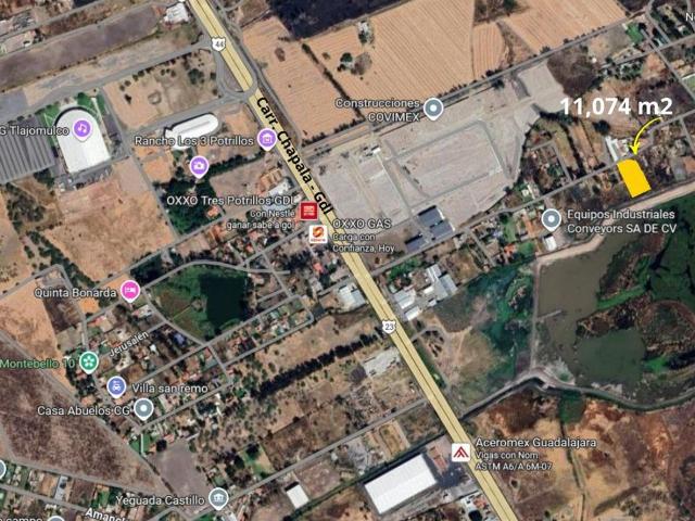 Terreno en Venta en La Calera a 6 min. del Aeropuerto de 11.074 m2