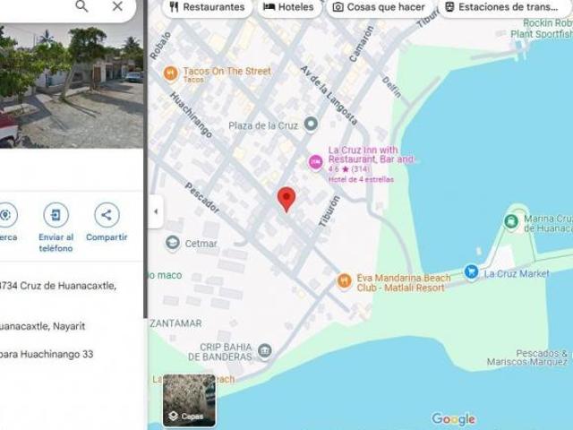 TERRENO EN VENTA EN LA CRUZ DE HUANACAXTLE