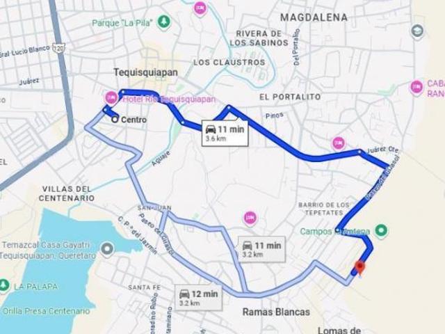 Terreno en venta en La Estación Bernal, Tequisquiapan Superficie: 399.996 m²