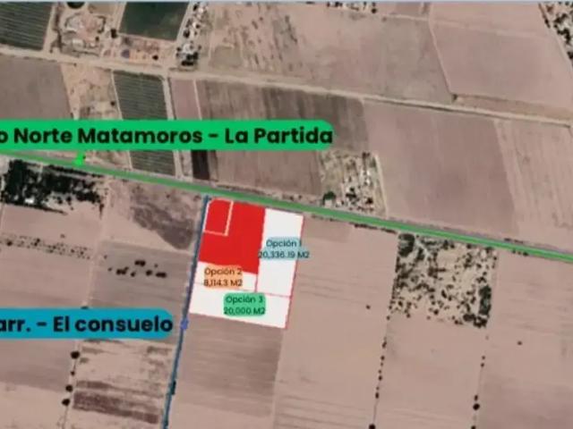 Terreno en venta en La Partida, Torreón, Coahuila de Zaragoza