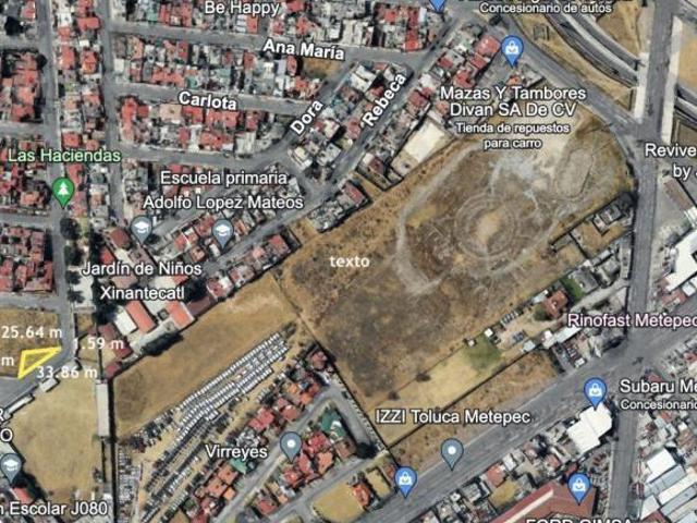 TERRENO EN VENTA EN LAS HACIENDAS, METEPEC