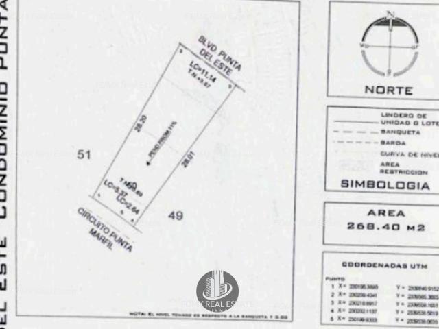 Terreno en venta en Lomas Punta del Este Punta Marfil