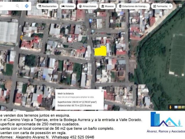 Terreno en venta en Los Laureles, Uruapan, Michoacán de Ocampo