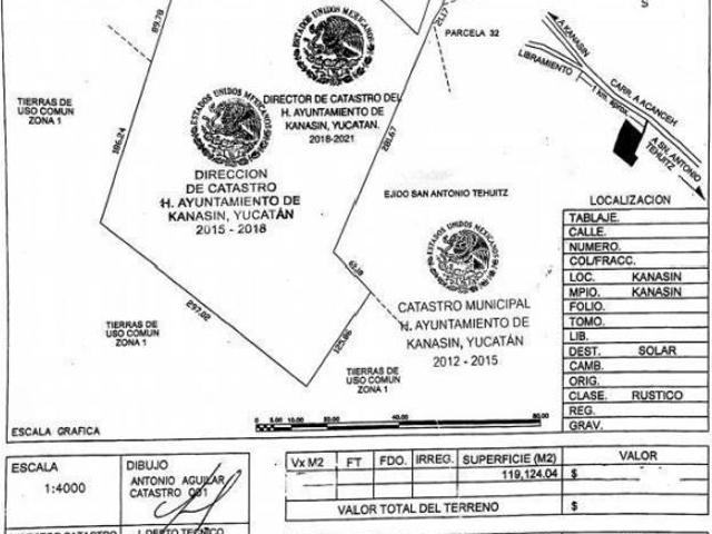 Terreno en venta en Pueblo San Antonio Tehuitz