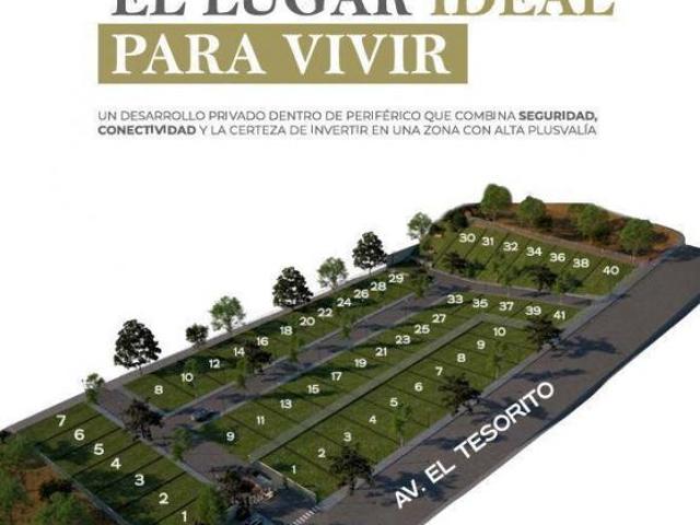 Terreno en Venta en Paisajes del Tesoro 4