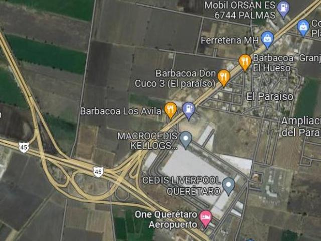 TERRENO EN VENTA EN PALO ALTO, EL MARQUÉS, QRO