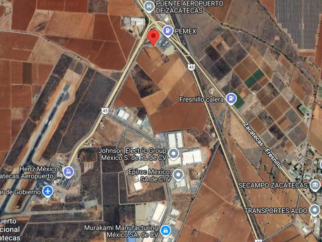 Terreno en venta en Parque Industrial Calera, Zacatecas, México
