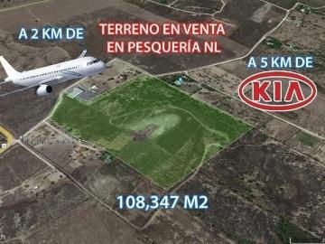 TERRENO EN VENTA EN PESQUER?A NUEVO LE?N