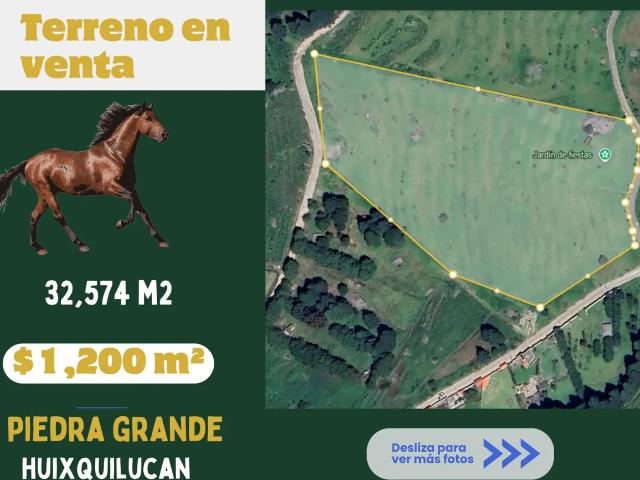 Terreno en venta en Piedra Grande, Huixquilucan, México