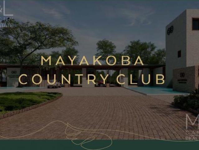 Terreno en Venta en Playa Del Carmen, MAYAKOBA COUNTRY CLUB. Lote Condominal Vertical 3001 m2