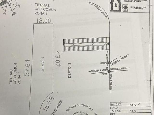 Terreno en venta en Privada Aldea Conkal