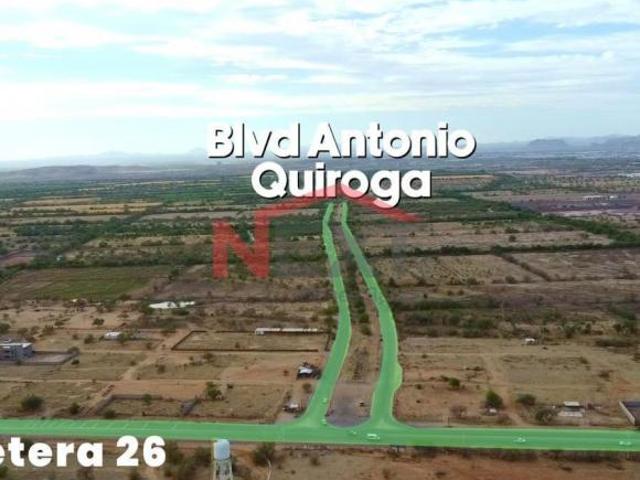 TERRENO EN VENTA EN PROLONGACION BLVD.QUIROGA
