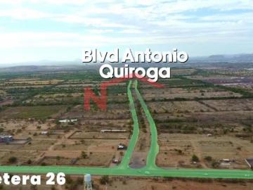 TERRENO EN VENTA EN PROLONGACION BLVD.QUIROGA