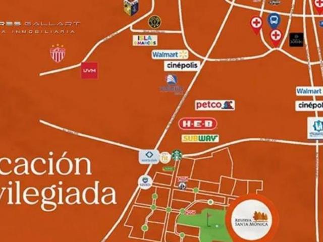 Terreno en Venta en Reserva Santa Mónica Privada Encinos al Sur de la Ciudad de Aguascalientes