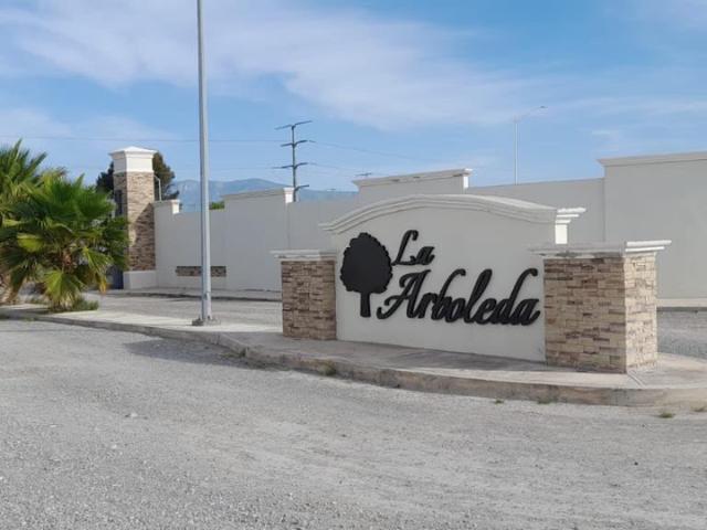 TERRENO EN VENTA EN RESIDENCIAL LA ARBOLEDA, MONCLOVA, COAHUILA