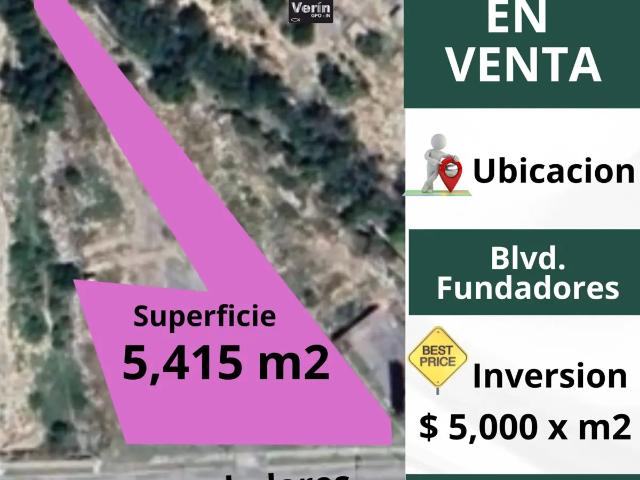 Terreno en venta en San Jose de los Cerritos, Saltillo, Coahuila de Zaragoza