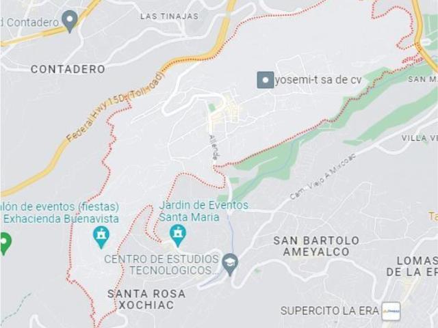 Terreno en venta en San Mateo Tlaltenango, Cuajimalpa de Morelos, Ciudad de México