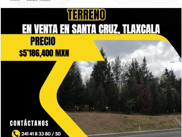 Terreno en venta en San Miguel Contla, Santa Cruz Tlaxcala, Tlaxcala