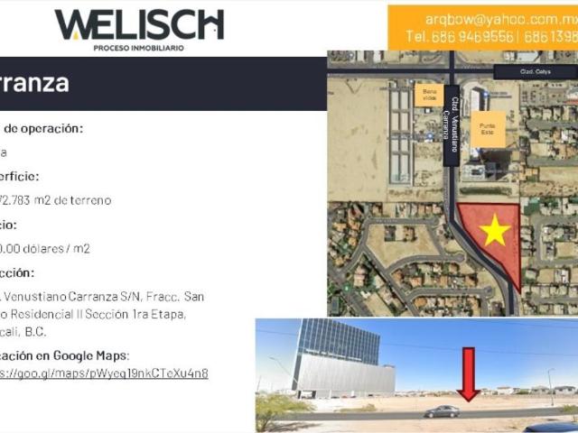 Terreno en venta en San Pedro Residencial Segunda Sección, Mexicali, Baja California