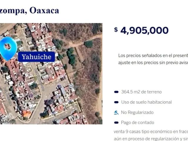 Terreno en venta en Santa Maria Atzompa, Santa María Atzompa, Oaxaca