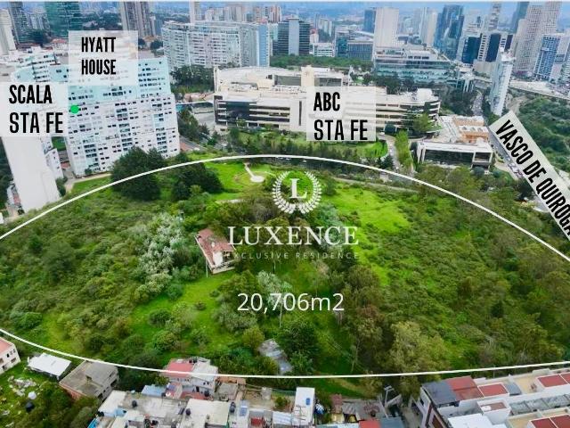 Terreno en Venta en Santa Fe Cuajimalpa