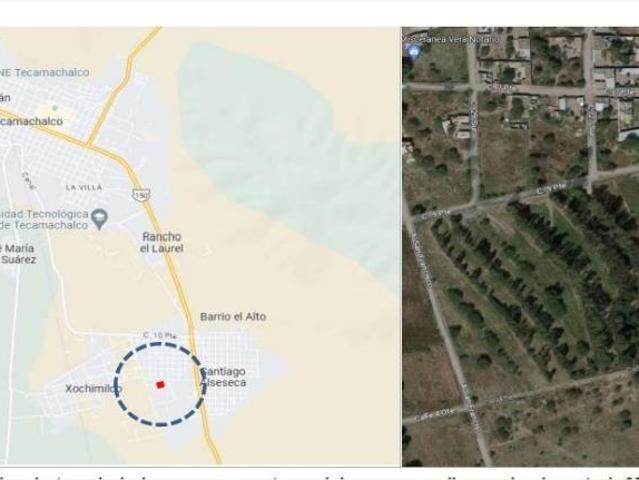 Terreno en venta en Santiago Alseseca, Tecamachalco, Puebla