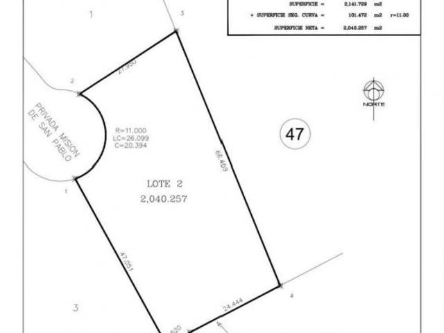 Terreno en Venta en Santiago Las Misiones Club de Golf