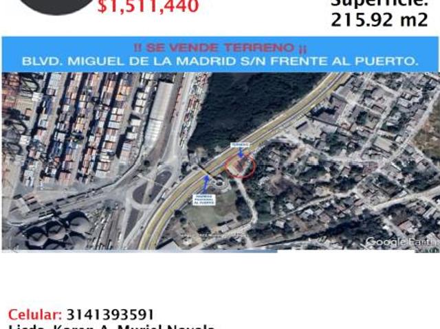 Terreno en venta en Tapeixtles, Manzanillo, Colima