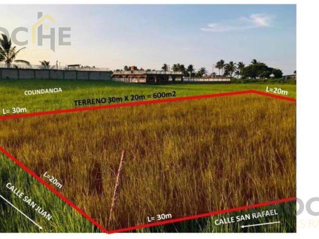 Terreno en venta en Tecolutla Ver