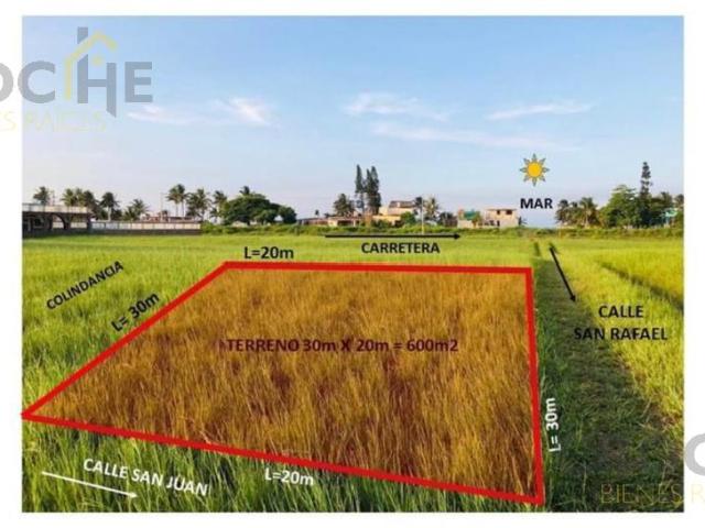 Terreno en venta en Tecolutla Ver