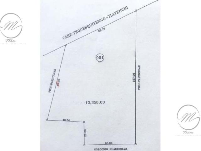 Terreno en Venta en Tlatenchi