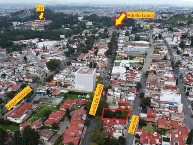 TERRENO EN VENTA EN TOLUCA CENTRO CON DOBLE FRENTE