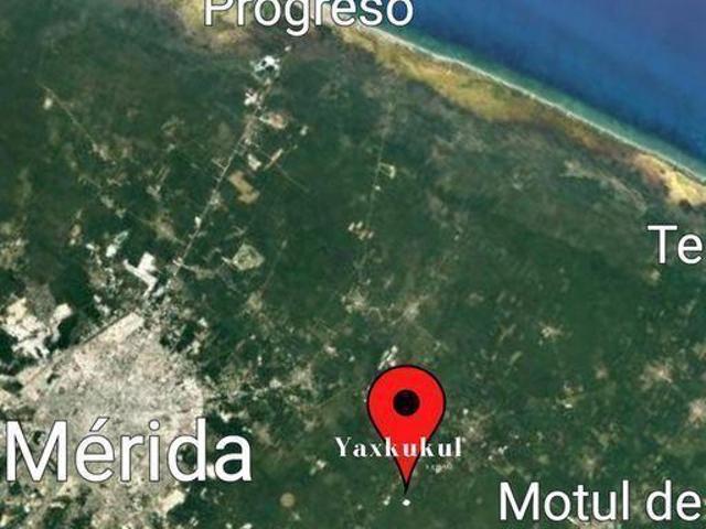 Terreno en venta en Yaxkukul, Yucat?n