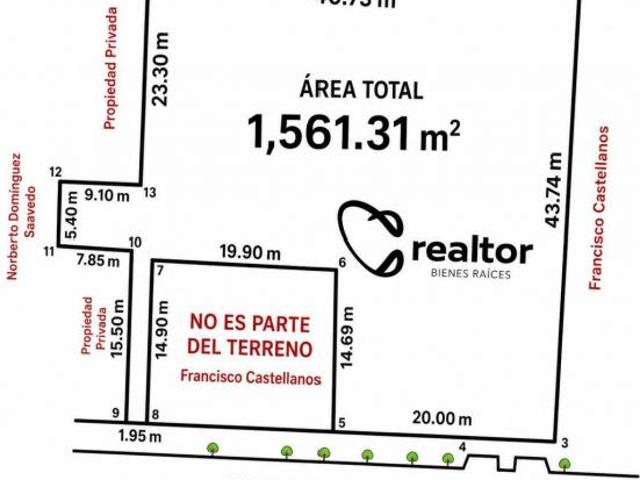 TERRENO EN VENTA EN ZAPOPAN, JALISCO CENTRO DE ZAPOPAN