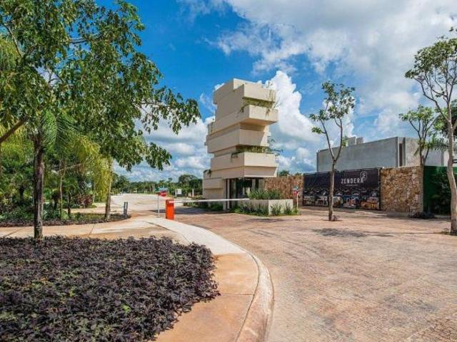 TERRENO EN VENTA EN ZENDERA CONKAL, PRIVADA CON AMENIDADES, CONSTRUYE AHORA
