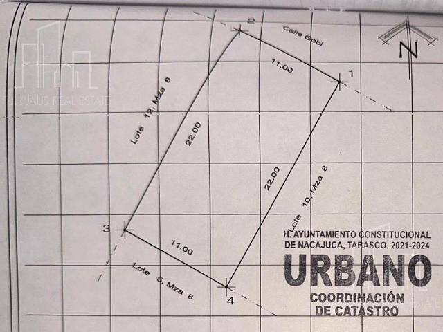 Terreno en venta en zona country en fraccionamiento palmira cerca de la casa club