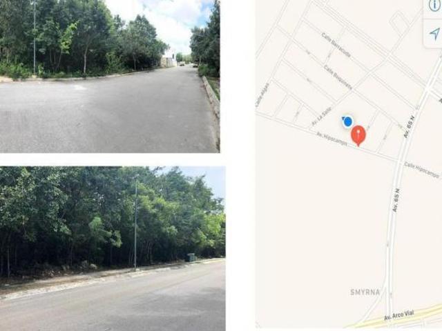 Terreno en Venta, Fracc. Arrecifes, Mz 12, Lote 5, Playa del Carmen, Q. Roo, Clave CLAU26