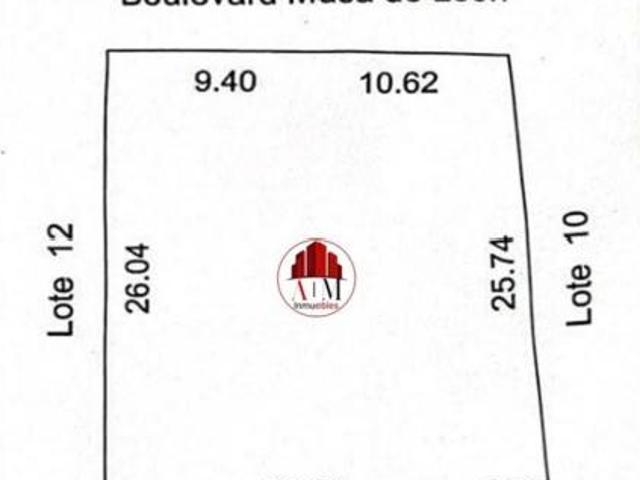 Terreno en Venta, Fracc. La Joya. Saltillo Coah