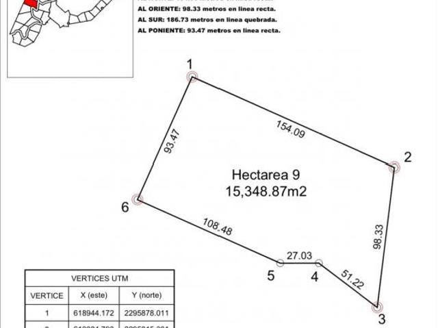 Terreno en venta Fraccionamiento Madre Tierra