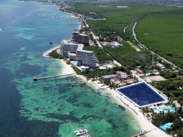 Terreno en Venta frente a la playa, Costa Mujeres Cancún, 3,340 m