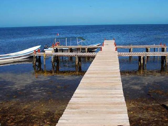 Terreno en Venta, Frente al mar en Dzilam de Bravo 383 m de playa