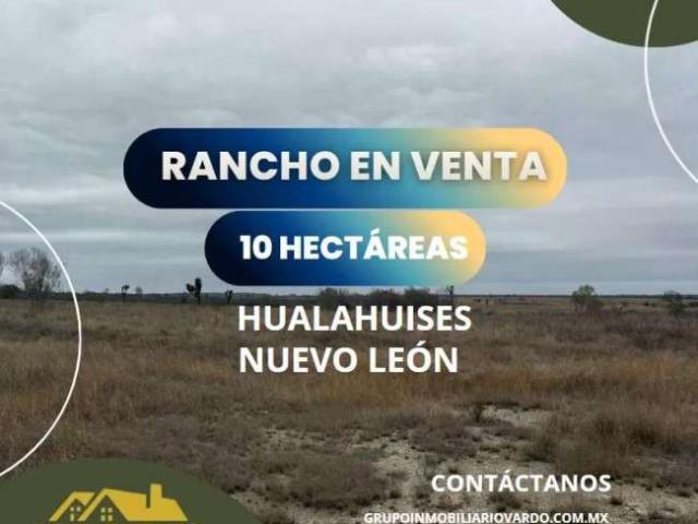 TERRENO EN VENTA HUALAHUISES N L
