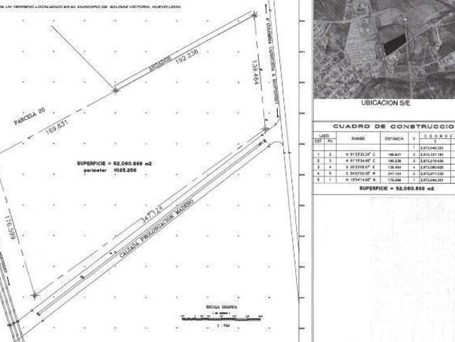 Terreno en venta Industrial Comercial Salinas Victoria 3 frentes