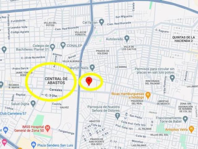 TERRENO EN VENTA, JUNTO A CENTRAL DE ABASTOS