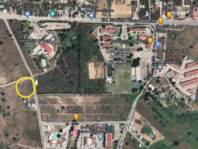 TERRENO EN VENTA JUNTO AL TELETON CRIT OAXACA