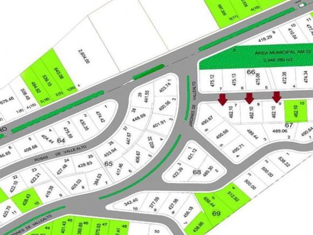 Terreno en Venta Jardines de Valle Alto