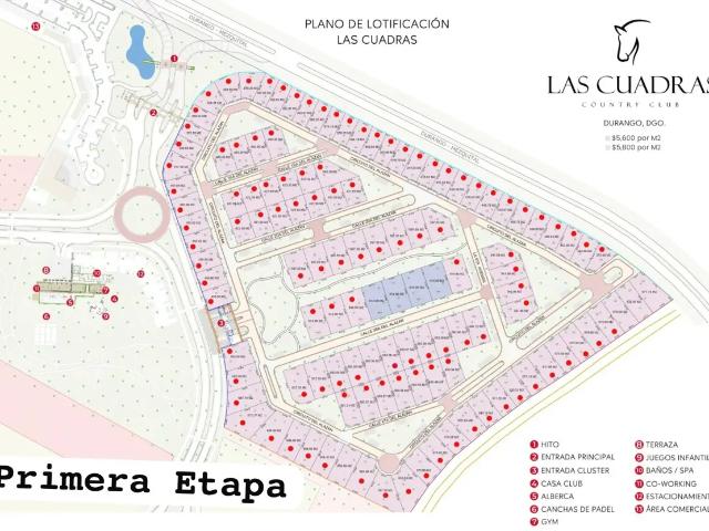 Terreno en venta Las Cuadras Country Club ETAPA 1