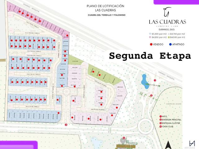 Terreno en venta Las Cuadras Country Club ETAPA 2